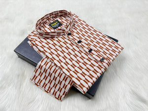 Chain Cotton Coral Panjabi কোড - 365 - Shahriar Premium