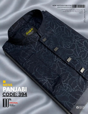 Dark Flower Ice Panjabi কোড-394 - Shahriar Premium