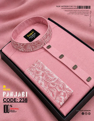 Creeper Embroidery BabyPink কোড-238 - Shahriar Premium