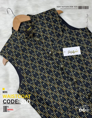 Premium illusion Waistcoat কোড - 310 - Shahriar Premium