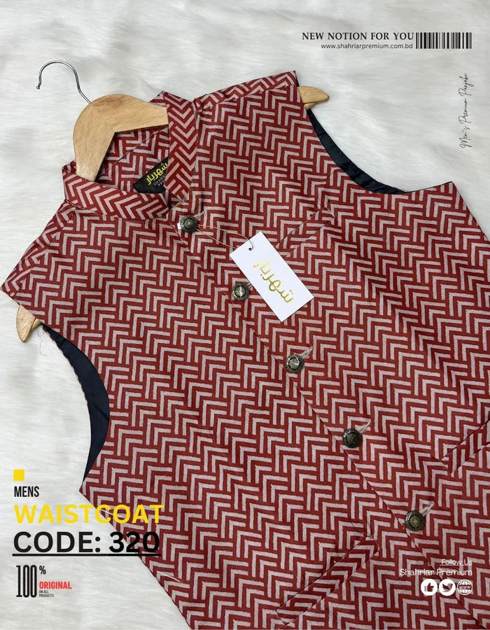 Premium Mehrun Arrow Waistcoat কোড-320