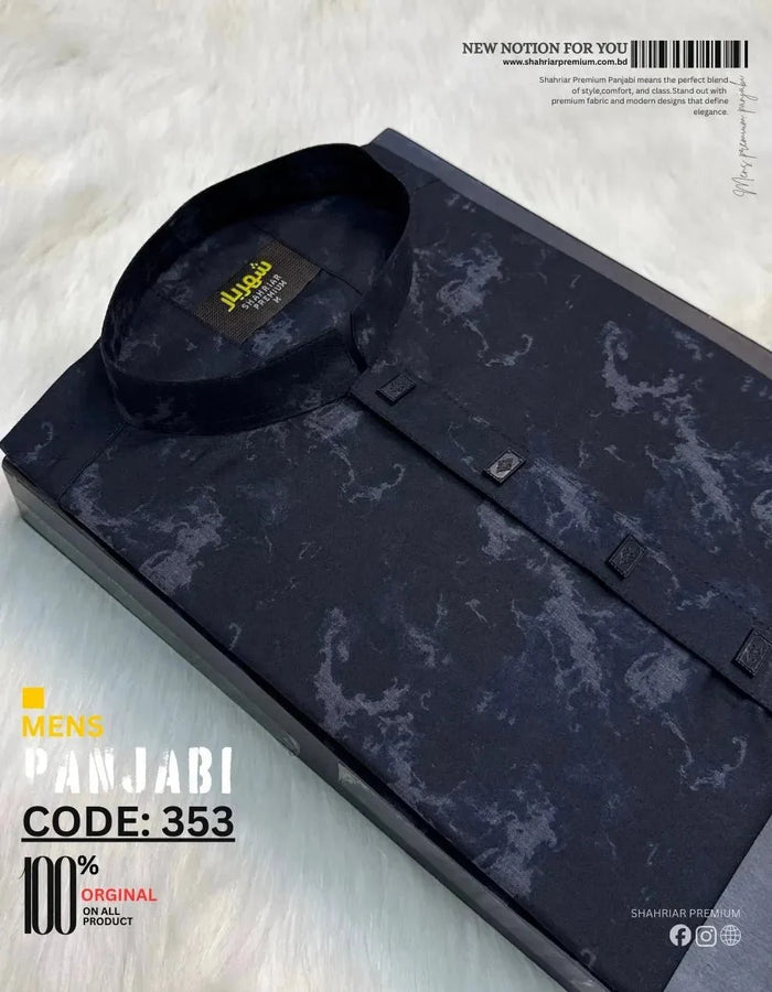 Black Shadow Ash Panjabi কোড-353