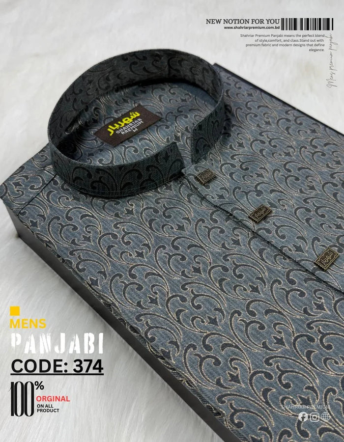 Orchid Signature Cgreen Colour Panjabi কোড-374