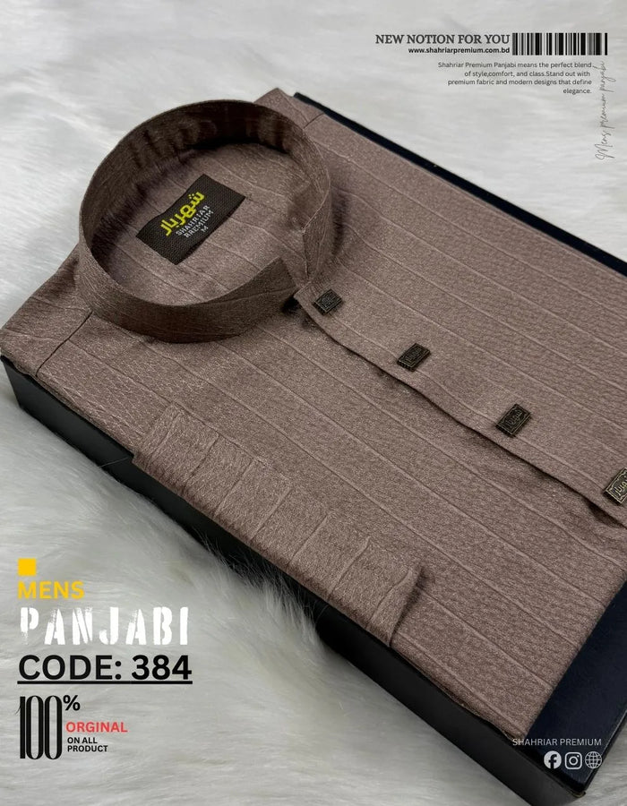 Imported Dobi Khaki Panjabi কোড-384