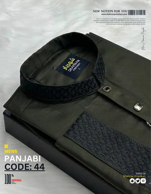 Premium Olive Embroidery কোড - 44 - Shahriar Premium