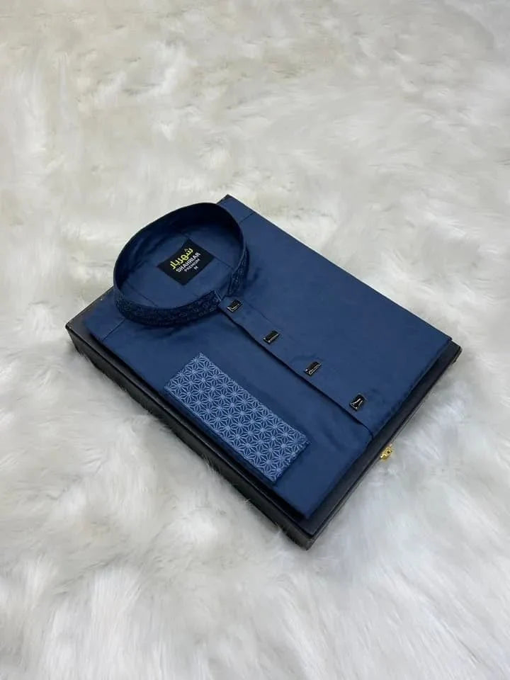 RoyalBlue Spider Embroidery কোড - 64 - Shahriar Premium