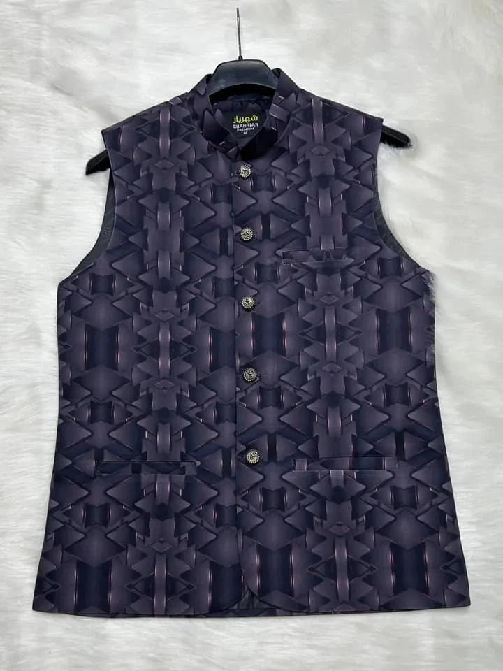 Optimus Black Waistcoat কোড - 350 - Shahriar Premium