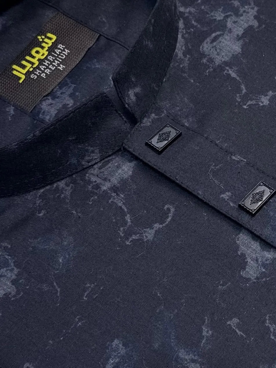 Black Shadow Ash Panjabi কোড - 353 - Shahriar Premium