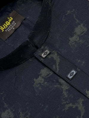 Black Shadow Olive Panjabi কোড - 352 - Shahriar Premium
