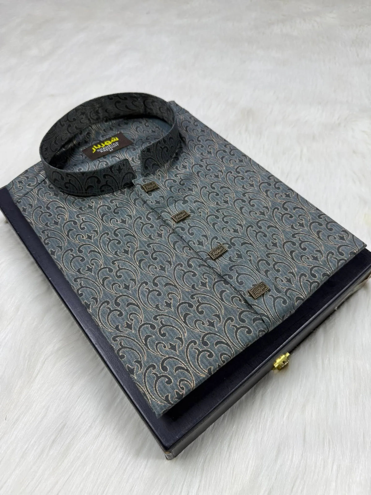 Orchid Signature Cgreen Colour Panjabi কোড - 374 - Shahriar Premium