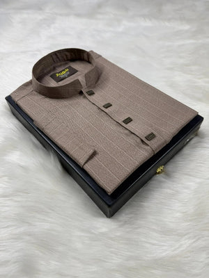 Imported Dobi Khaki Panjabi কোড - 384 - Shahriar Premium