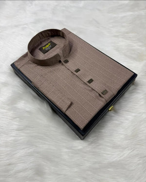 Imported Dobi Khaki Panjabi কোড - 384 - Shahriar Premium