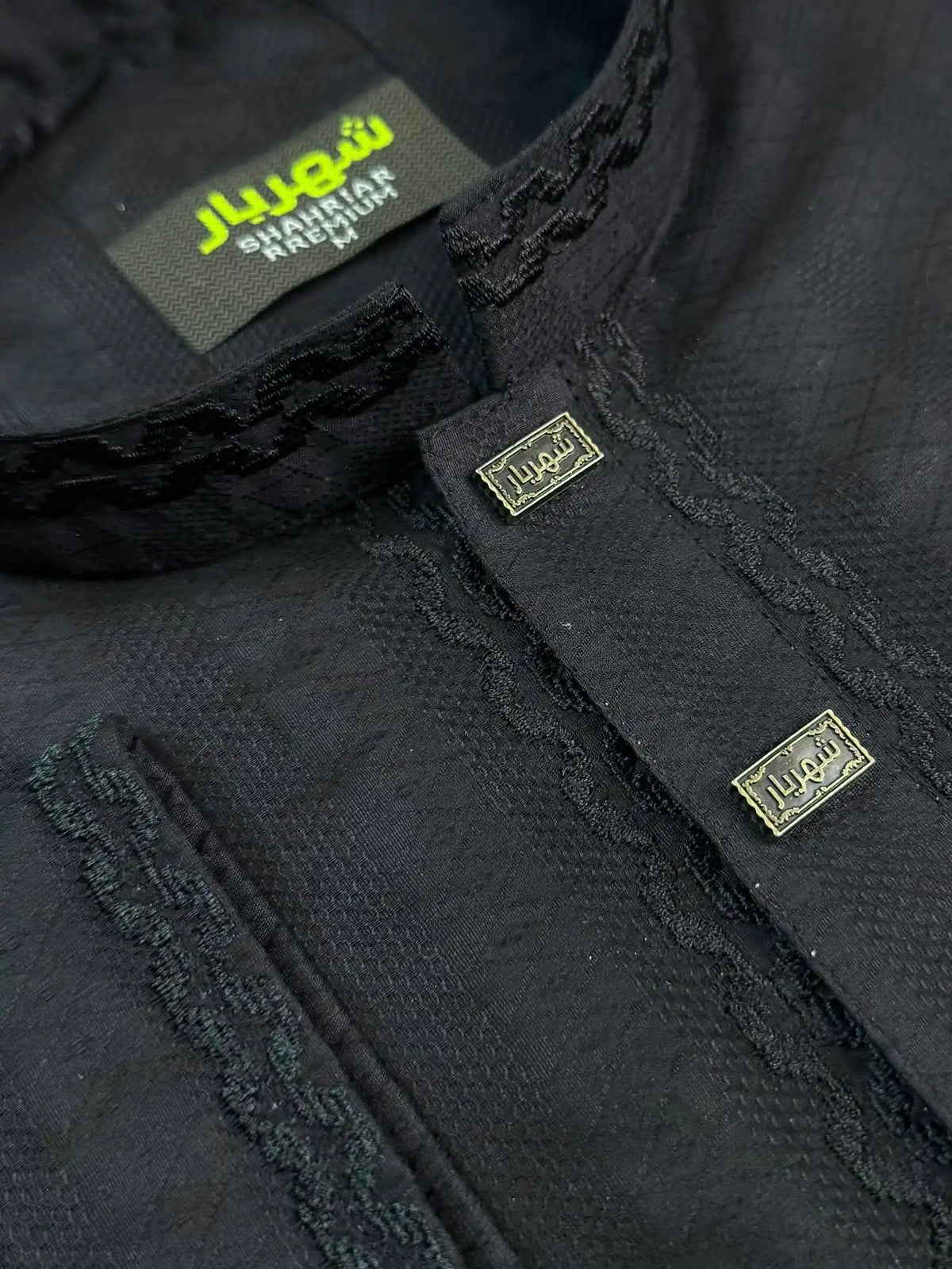 Imperial Premium Black Panjabi কোড - 435 - Shahriar Premium