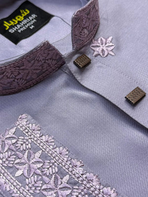 Heritage Embroidery Lavender কোড - 302 - Shahriar Premium