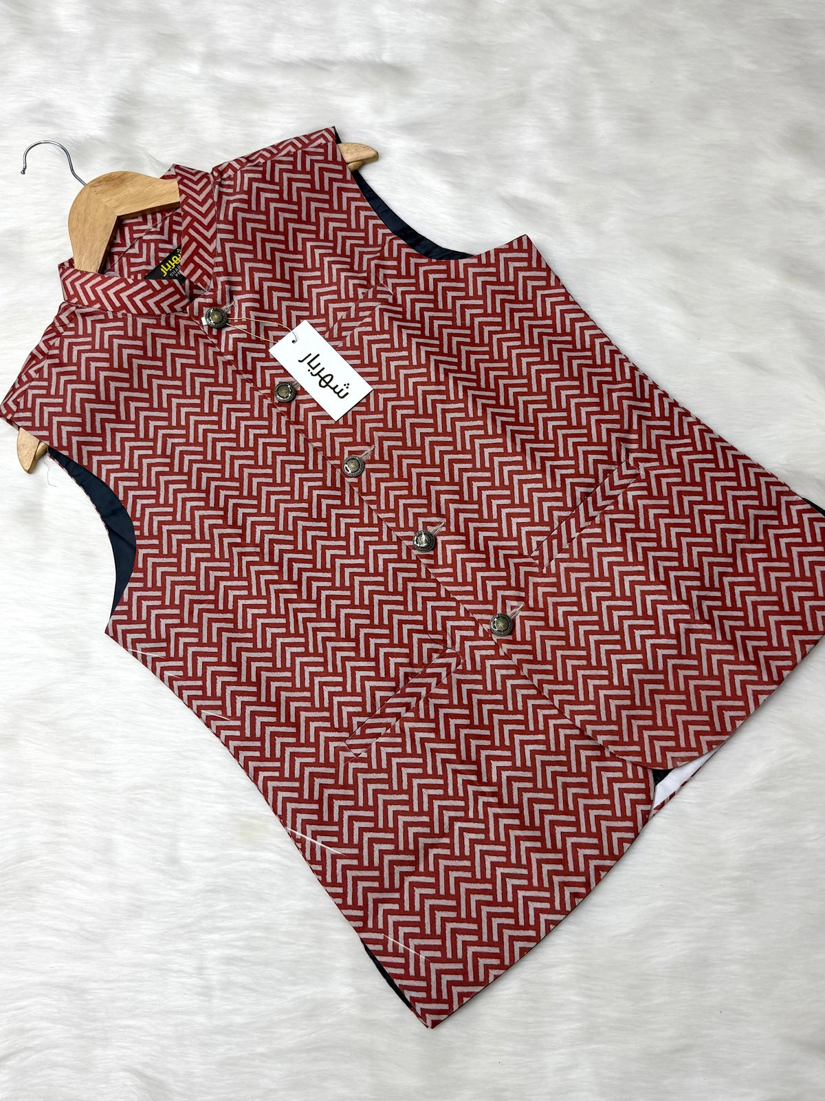 Premium Mehrun Arrow Waistcoat কোড - 320 - Shahriar Premium