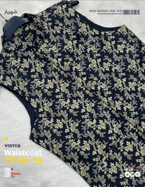 Premium BlackLeaf Waistcoat কোড - 19 - Shahriar Premium