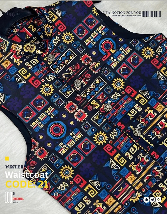 Premium Victor Waistcoat কোড-21