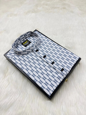 Chain Cotton Ashe Panjabi কোড - 367 - Shahriar Premium