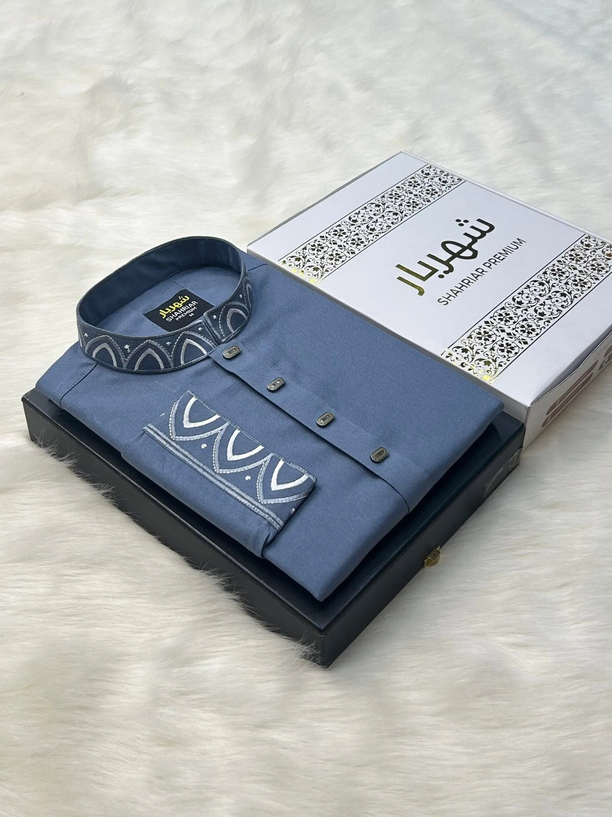 Platinum Minar Royal Blue কোড - 183 - Shahriar Premium