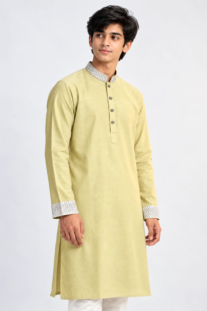 Baby Cream Embroidery কোড-161