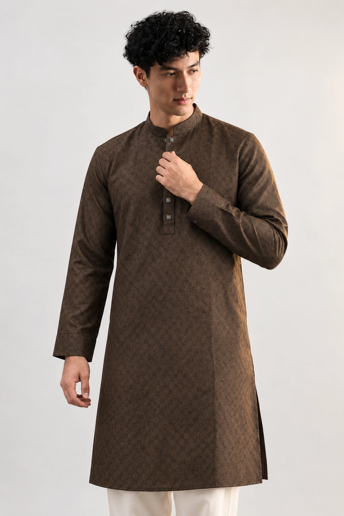 Giza Leaf Coffe Panjabi কোড-190
